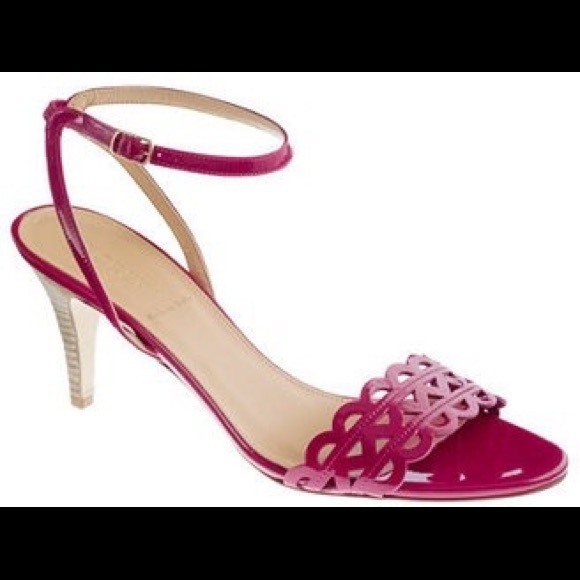 J. Crew Inez Patent Midheel Sandals 7.5 - Picture 14 of 14